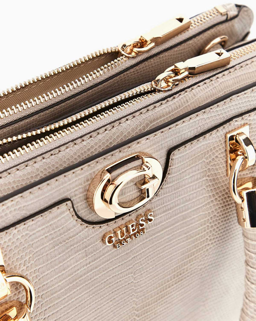 Guess Orlina Society Satchel El Çantası Tau