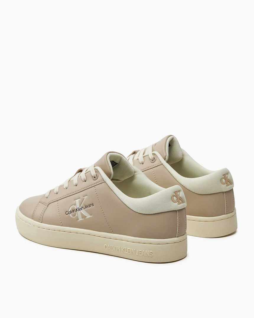 Calvin Klein Jeans Classic Cupsole Low Top Sneakers Eggshell/Creamy White