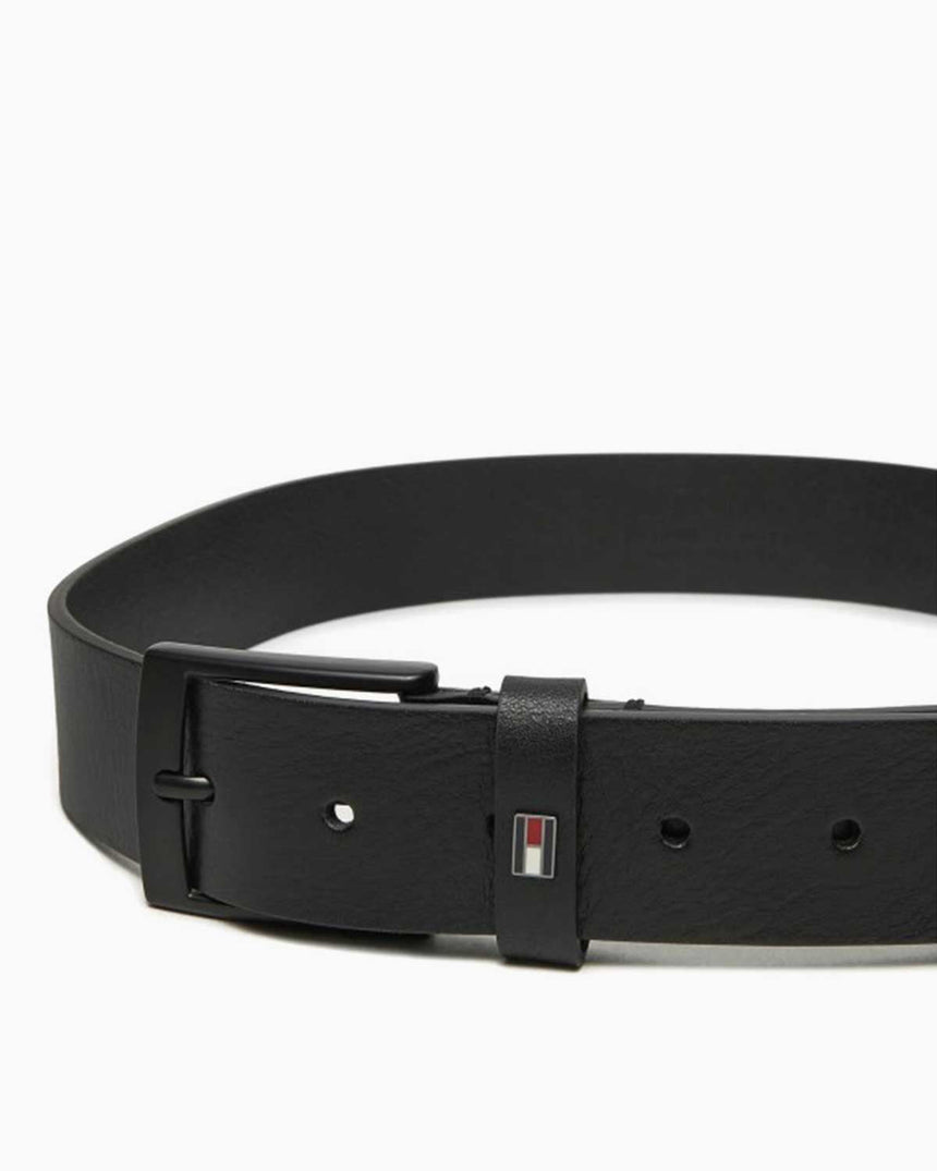 Tommy Hilfiger Adan Mini Logo Detaylı Kemer Black