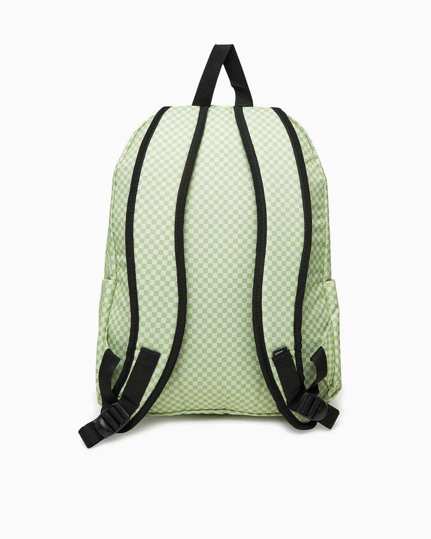 Vans Old Skool Check Sırt Çantası Shadow Lime