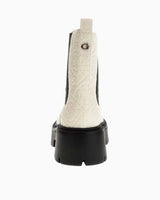 Guess Footwear Logolu Bootie White Black