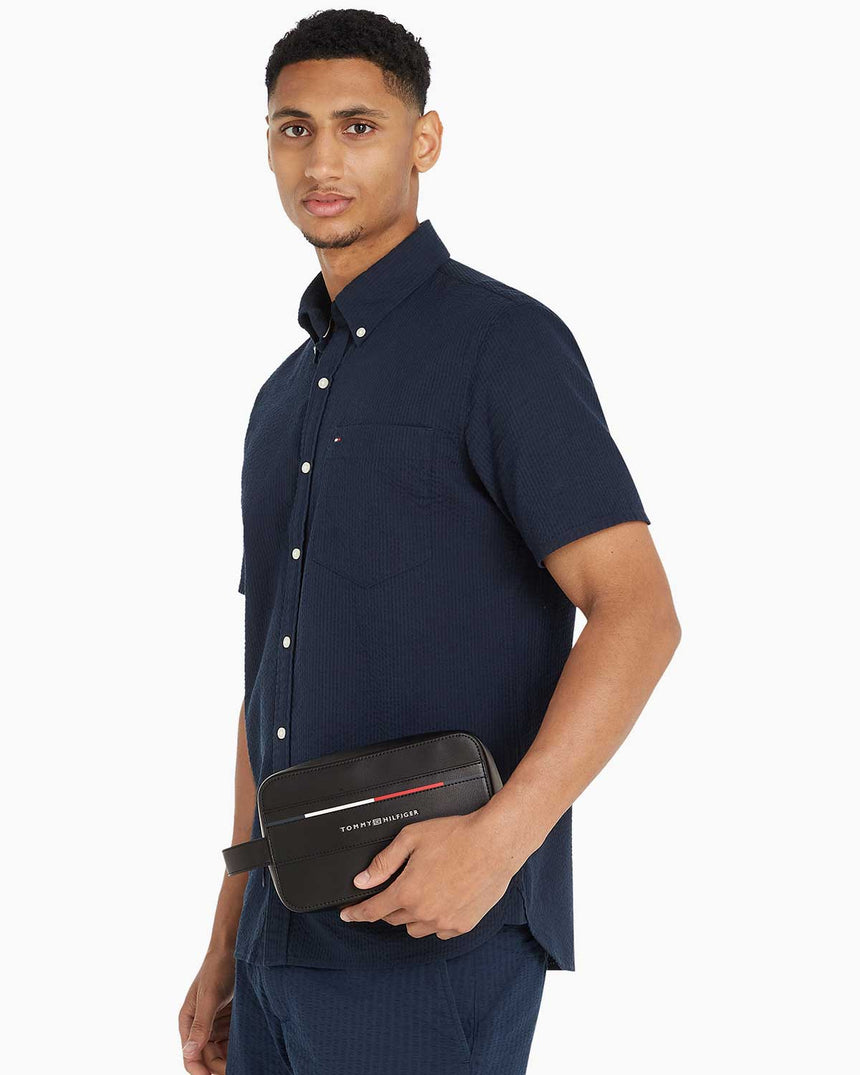 Tommy Hilfiger Repreve Bumbag Washbag Black