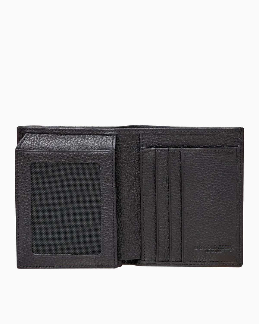 Us Polo Assn Dikey Erkek Cüzdanı Siyah