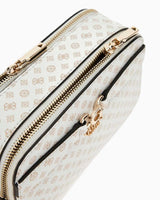 Guess Eliette Logo Crossbody Çapraz Askılı Çanta White Logo