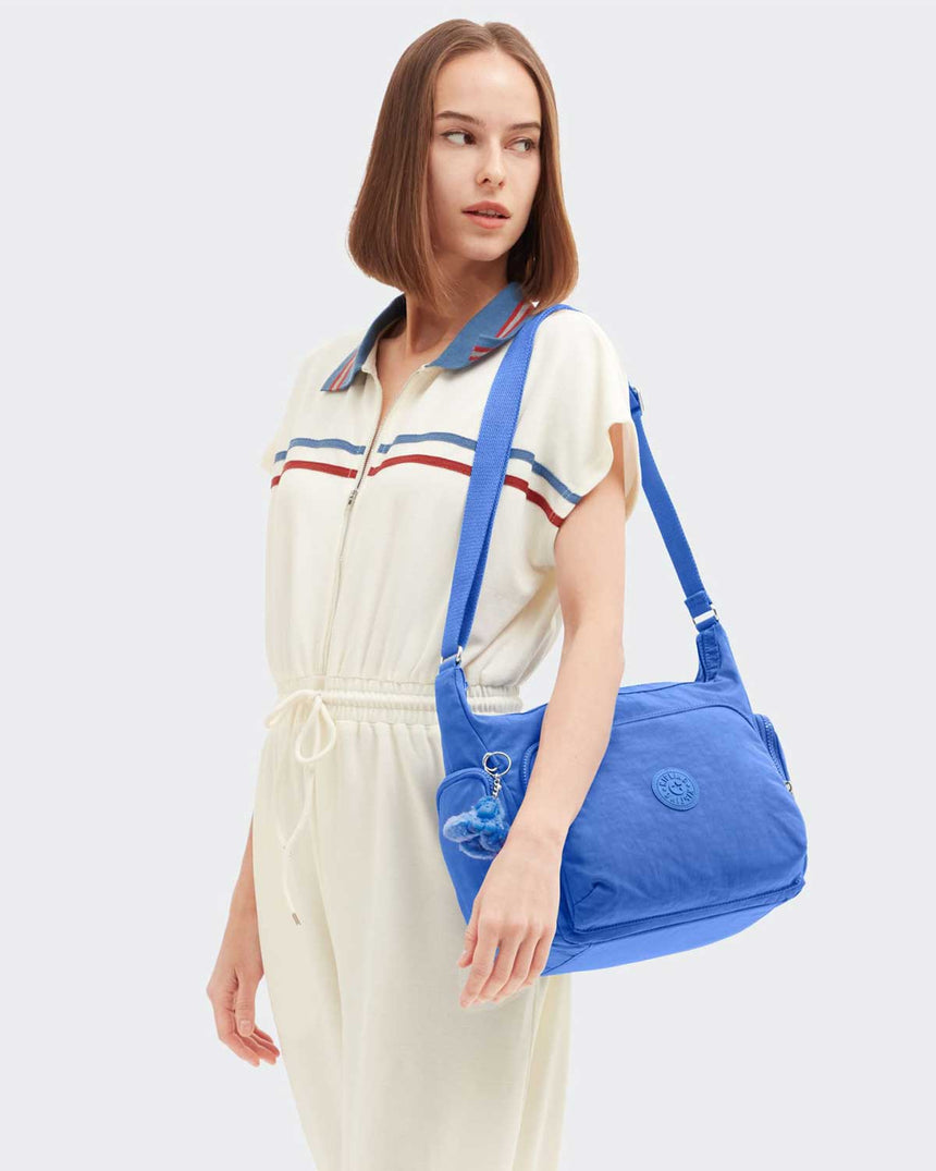 Kipling Gabbie Basic Omuz Çantası Havana Blue