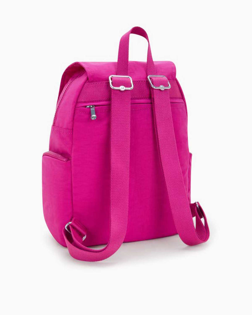 Kipling City Zip S Basic Sırt Çantası Glowing Fuchsia