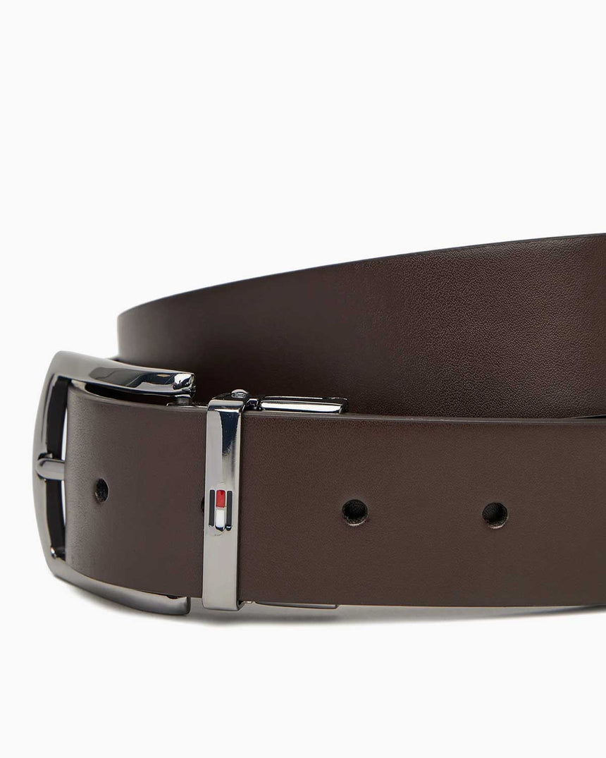Tommy Hilfiger Denton Reversible Kemer Testa Di Moro / Black