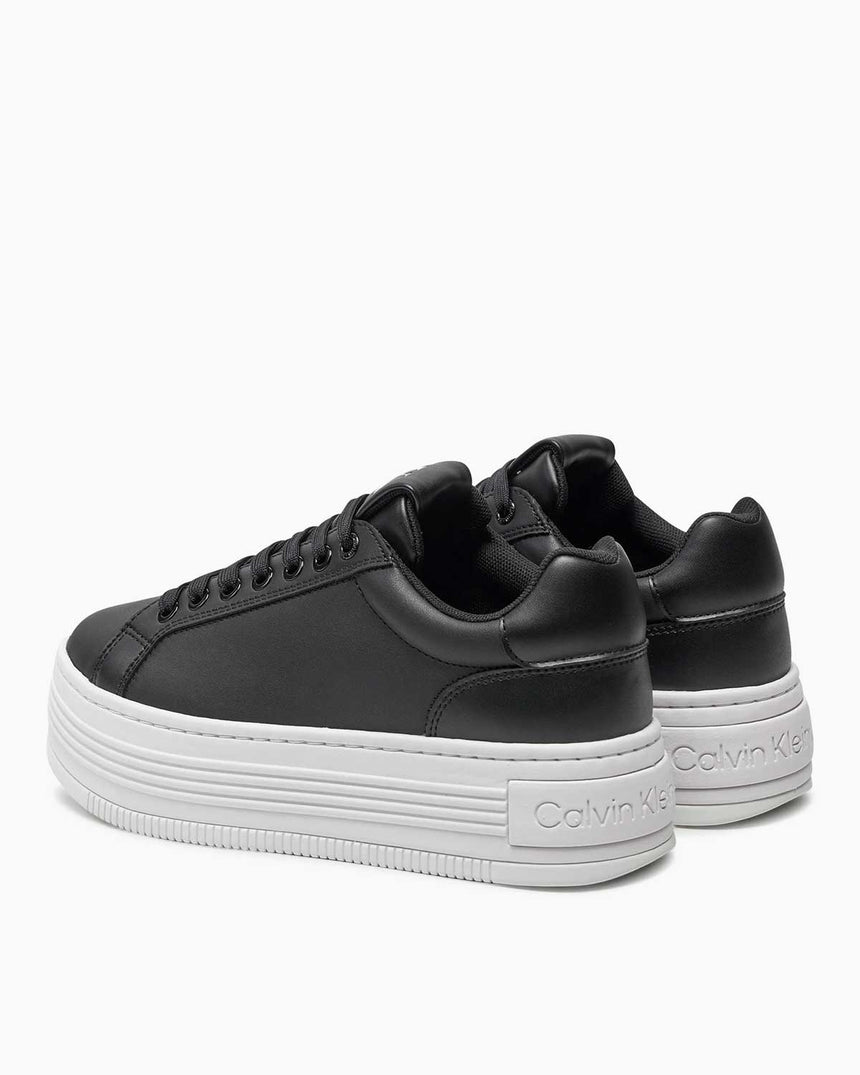 Calvin Klein Jeans Bold Platform Low Top Sneakers Black/Bright White