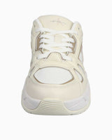 Calvin Klein Chunky Runner Vibram Low Top Sneakers Bright White/Travertine/W Pink