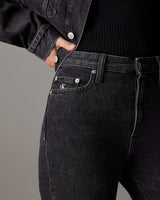 Calvin Klein Tapered Mom Jean Pantolon Denim Grey