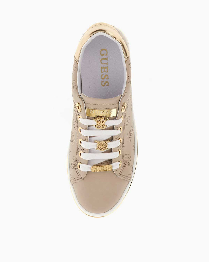 Guess Stasey Logolu Sneaker Beige
