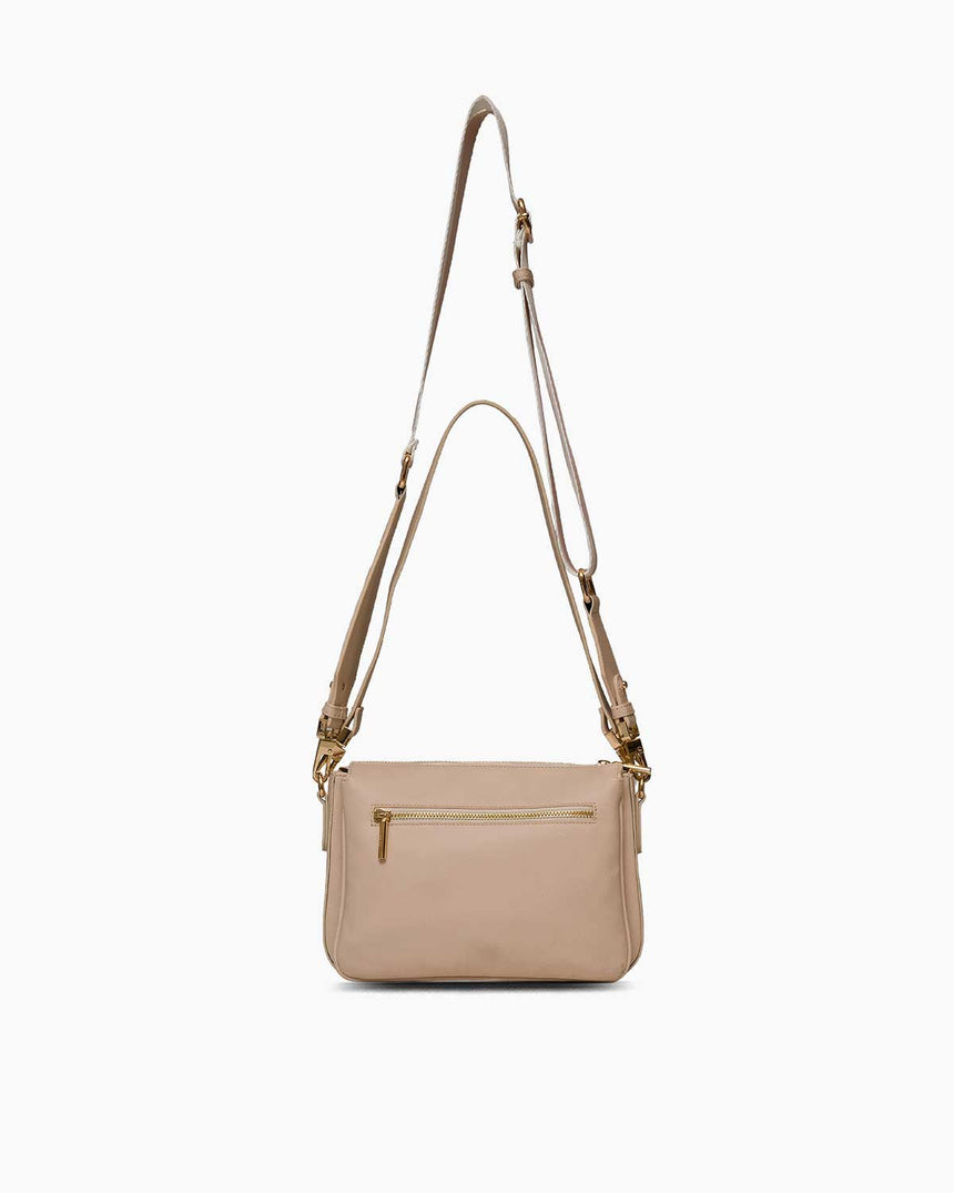 Us Polo Assn Çıkarılabilir Askılı Çapraz Çanta Bej