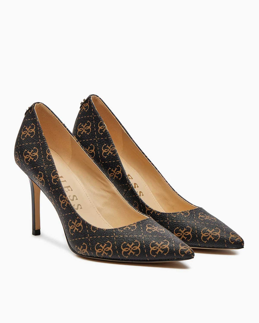Guess Pump Dabbey Stiletto Brown Ocra