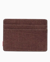 Herschel Charlie Cardholder Kartlık Potting Soil Crosshatch