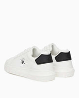 Calvin Klein Malmo Yama Detaylı Topuk Erkek Sneaker Bright White/Black