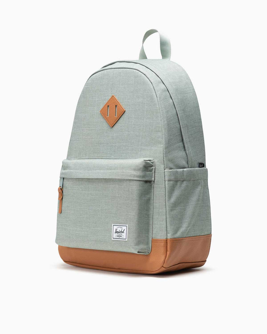 Herschel Heritage Backpack Sırt Çantası Icebrg Green Crosshtch/Natural