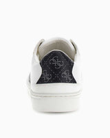 Guess Todi Monogram Detaylı Sneaker White Black