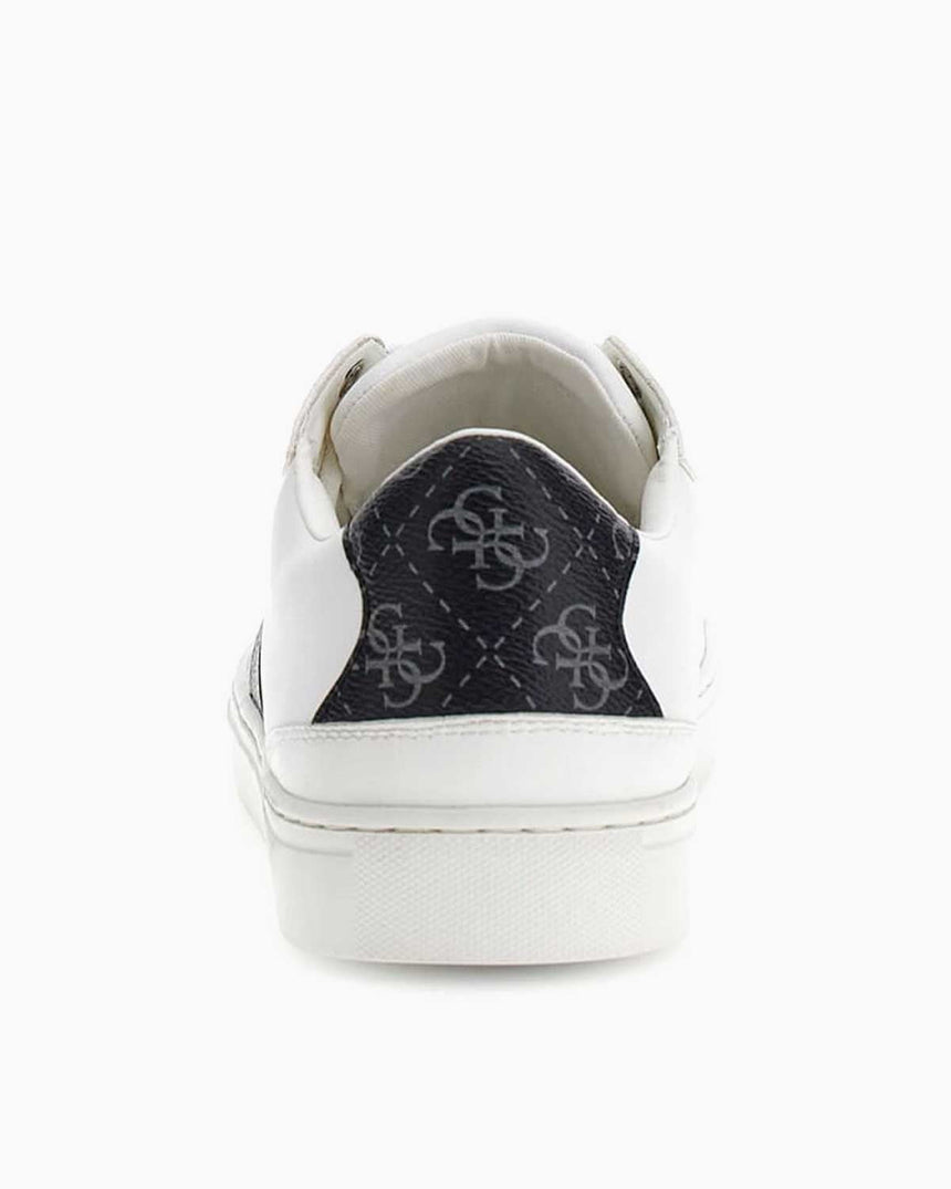 Guess Todi Monogram Detaylı Sneaker White Black