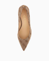 Guess Monogram Desenli Stiletto