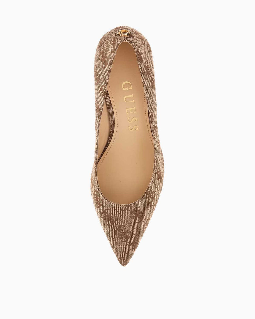 Guess Monogram Desenli Stiletto