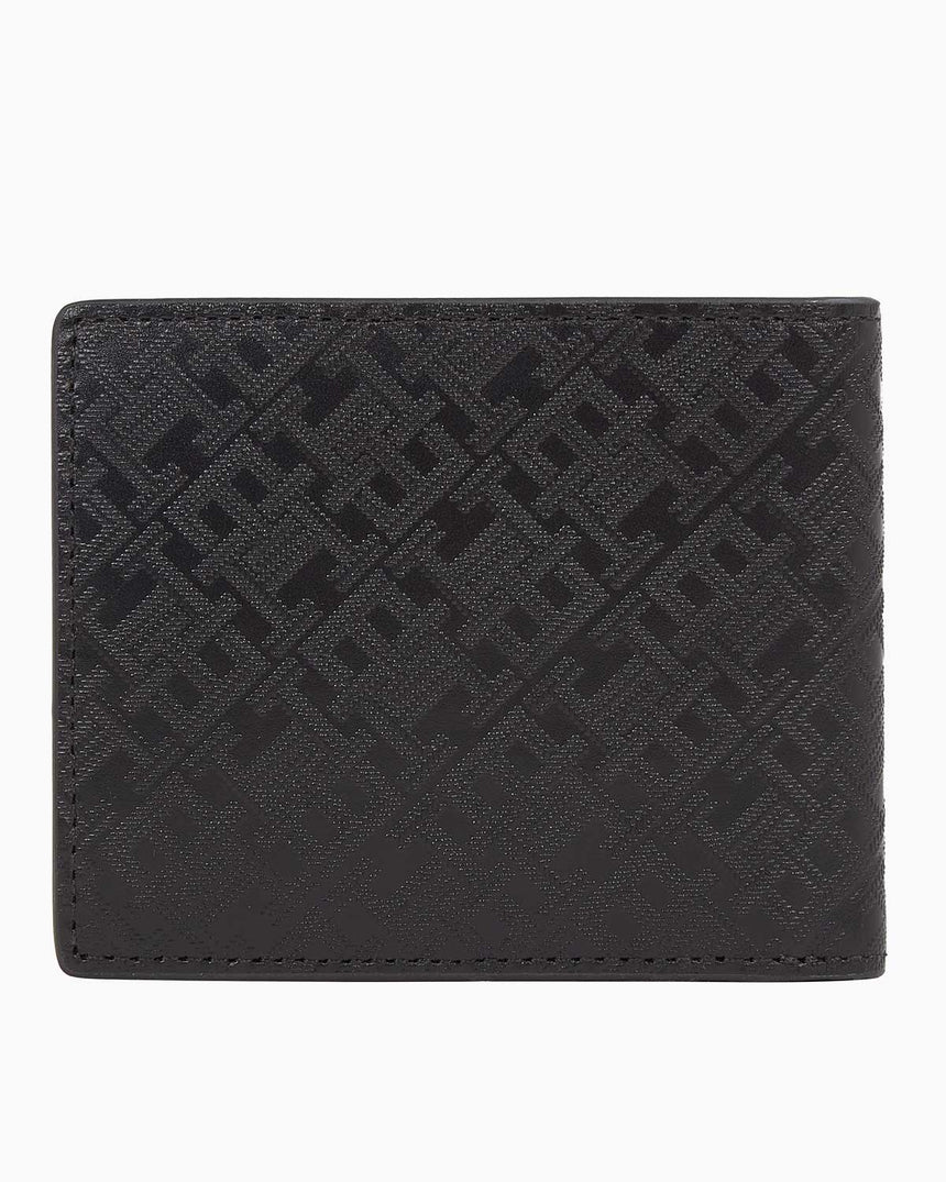 Tommy Hilfiger Th Monogram Bifold Cüzdan Black