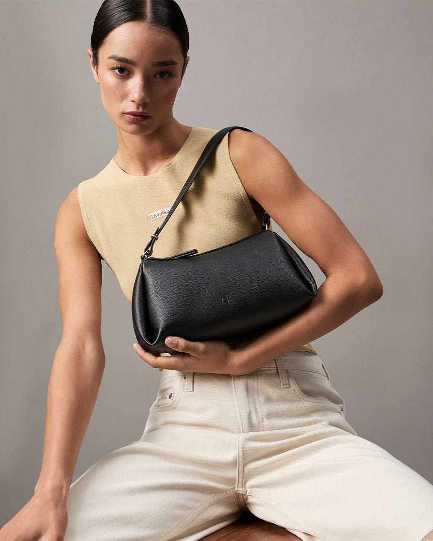 Calvin Klein Drop Small Omuz Çantası Black Beauty
