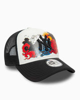 New Era 940 Mlb Graphic Trucker NY Unisex Şapka Beyaz