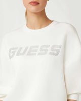 Guess Cecilia Kadın Aktif Scuba Sweatshirt Ocean Salt