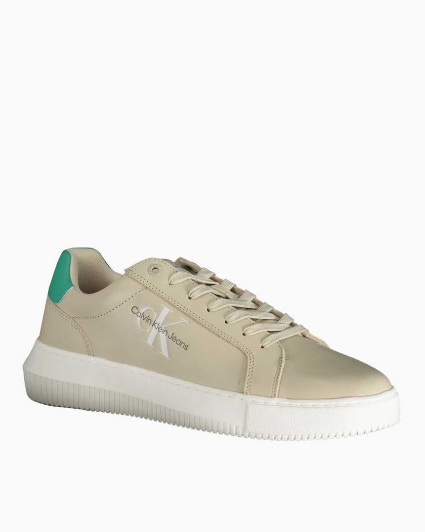 Calvin Klein Chunky Sole Erkek Sneaker Eggshell/ Bahama Green