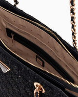 Guess Giully Large Tote Omuz Çantası Black