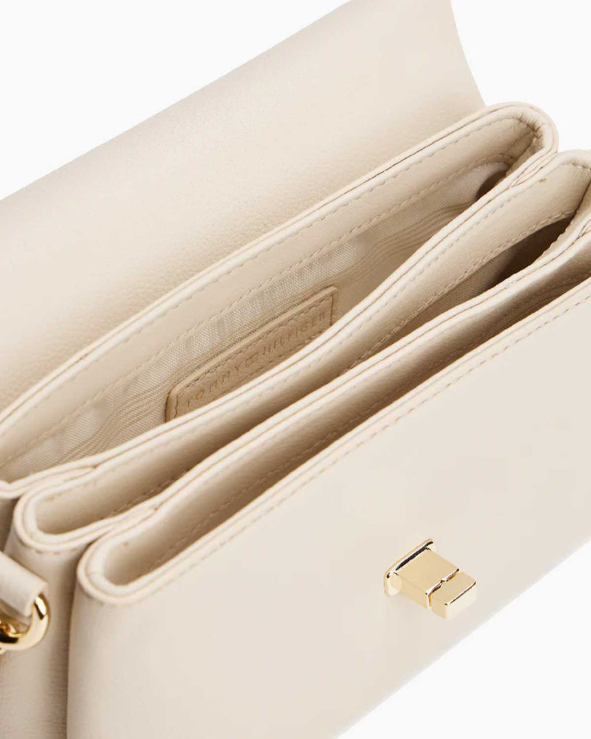 Tommy Hilfiger Modern Mini Kadın Çapraz Askılı Çanta Classic Beige