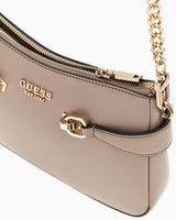 Guess Lorelei Zincir Detaylı Omuz Çantası Dark Taupe