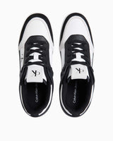 Calvin Klein Basket Cupsole Lace Up Sneaker Bright White/Black