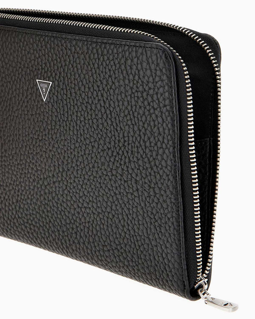 Guess Bath Medium Clutch Portföy Cüzdan Black