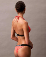 Calvin Klein Intense Power Brazilian Bikini Altı Dazzling Coral