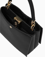 Tommy Hilfiger Logo Detaylı Mini Tote El Çantası Black