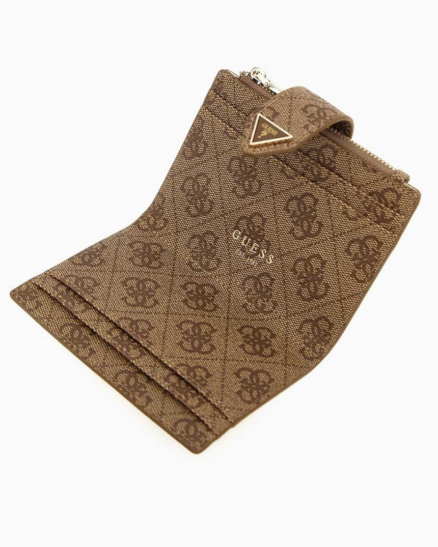 Guess Multi Card Monogram Cüzdan Latte Logo