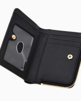 Guess Access Laurel II Fermuarlı Kartlıklı Kadın Cüzdan Coal Logo