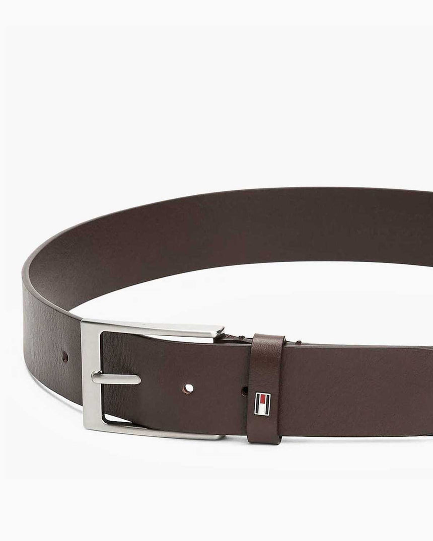 Tommy Hilfiger Layton 40mm Erkek kemer Testa di moro