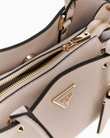 Guess Emiliya Girlfriend Aksesuarlı Omuz Çantası Ivory