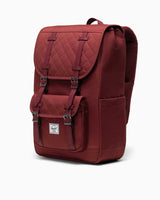 Herschel Little America Midi Backpack Sırt Çantası Oxblood Red Quilted