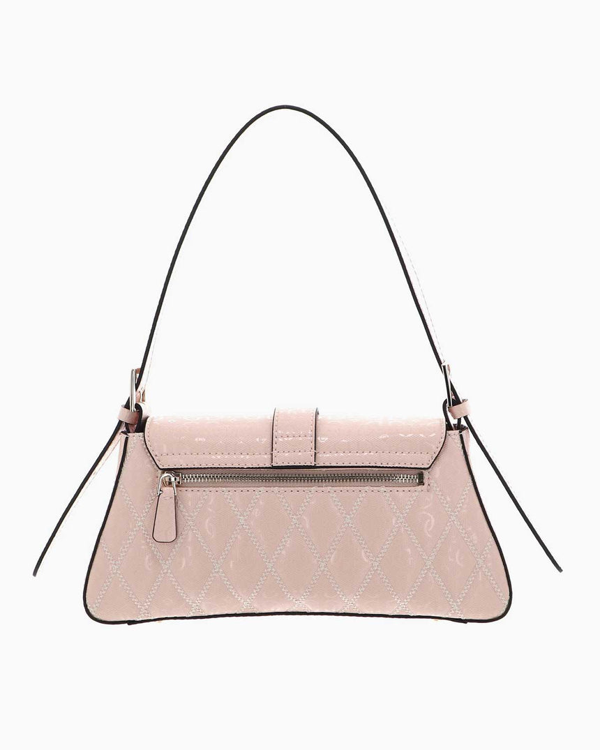 Guess Flap Shoulder Logolu Omuz Çantası