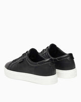 Calvin Klein Temiz Taban Mükemmel Deri Erkek Sneaker Black/Bright White