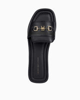 Tommy Hilfiger Horsebit Flat Terlik Black