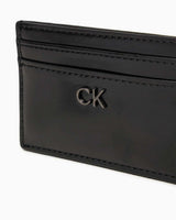 Calvin Klein Daily Slim Cardholder Rugan Kartlık CK Black