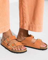 Birkenstock Arizona SFB NU Unisex Terlik Pecan