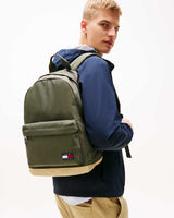 Tommy Hilfiger Ess Daily Dome Backpack Sırt Çantası Pewter Green