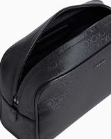 Calvin Klein Sleek Washbag Mono Makyaj Industrial Mono Black