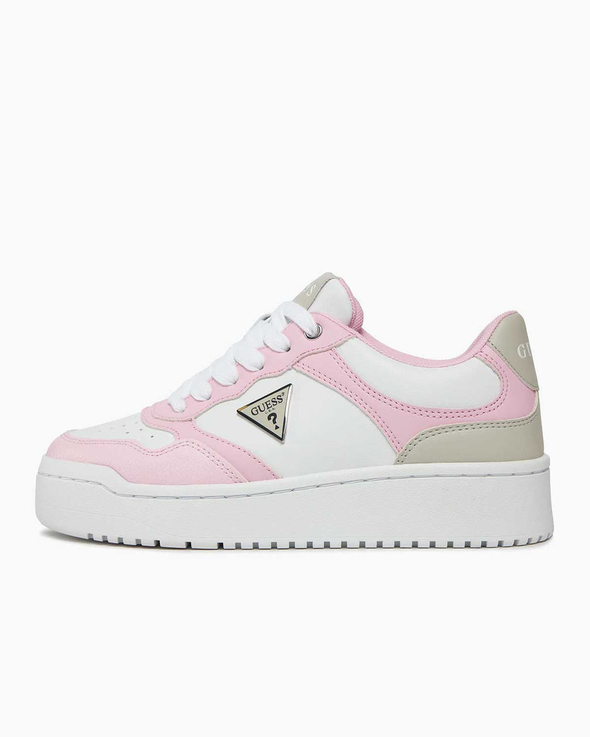 Guess Miram Logolu Sneaker White Pink