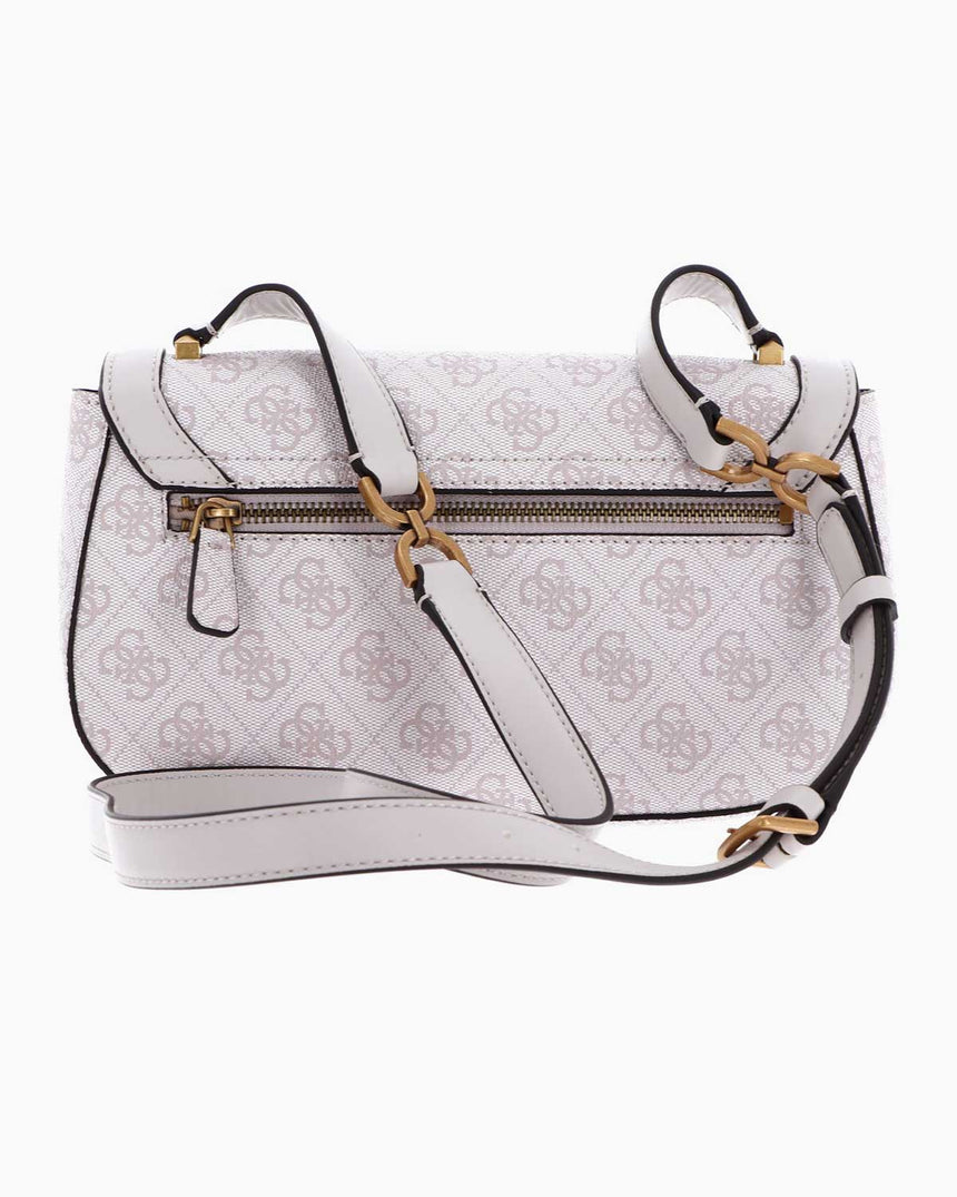 Guess Crossbody Flap Kapaklı Çapraz Askılı Çanta Dove Logo